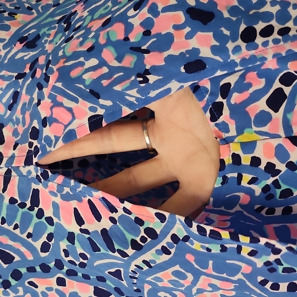 Lilly Pulitzer Zeta sleeveless silk top - Picture 9 of 9